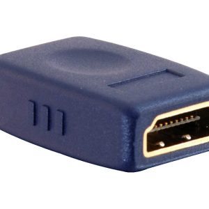 C2G Velocity HDMI Coupler - Acoplador HDMI - HDMI fêmea para HDMI fêmea - azul