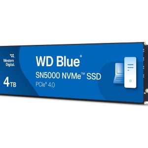 WD Blue SN5000 WDS400T4B0E-00BKY0 - SSD - 4 TB - interna - M.2 2280 - PCIe 4.0 x4 (NVMe)