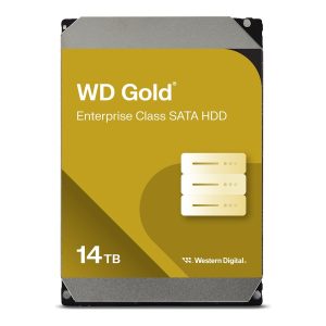 WD Gold WD142KRYZ - Disco rígido - Enterprise - 14 TB - interna - 3.5" - SATA 6Gb/s - 7200 rpm - buffer: 512 MB