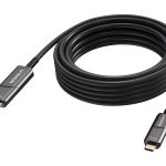 10 m USB C to HDMI cable - 4K at 60 Hz - Gold plated connectors - DP 1.2 - HDMI 2.0 - Supports CEC, EDID, HDR, HDCP 2.2…