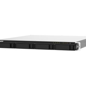 QNAP TS-432PXU - Servidor NAS - 4 baias - montável em bastidor - SATA 6Gb/s - RAID (expansão de disco rígido) 0, 1, 5,…