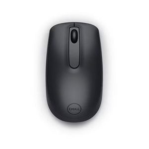 Dell WM118 - Rato - óptico - 3 botões - sem fios - 2.4 GHz - receptor sem fio USB - preto - com 3 years NBD Advance Exchange