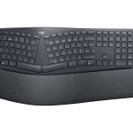 Logitech Ergo Series ERGO K860 for Business - Teclado - full size - sem fios - 2.4 GHz, Bluetooth 5.0 LE - QWERTY -…