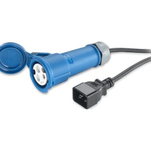 APC - Cabo de alimentação - IEC 60320 C20 para IEC 60309 16A (F) - AC 230 V - 16 A - 2.5 m - preto