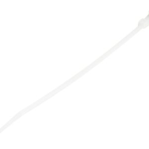Startech 15cm(6") Cable Ties with Mounting Hole, 3mm(1/8") wide, 40mm(1-1/2") Bundle Dia. 18kg(40lb) Tensile Strength,…