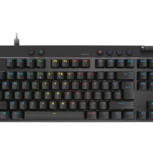 Logitech G PRO X RAPID - Teclado - TKL - luz traseira - USB - QWERTY - Padrão internacional americano - interruptor:…