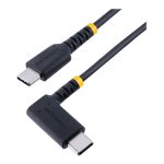 StarTech 6ft (2m) USB C Charging Cable Right Angle, 60W PD 3A, Heavy Duty Fast Charge USB-C Cable, USB 2.0 Type-C,…