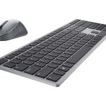 Dell Pro Plus Keyboard and Mouse KM7321W - Conjunto de teclado e rato - sem fios - 2.4 GHz, Bluetooth 5.0 - QWERTY -…