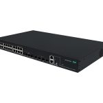 HPE Networking Comware 5150L 24p 10M/100M/1G PoE+ 4p SFP 1G Combo 4p SFP+ 1G/10G 405W - Interruptor - L3 - Administrado…