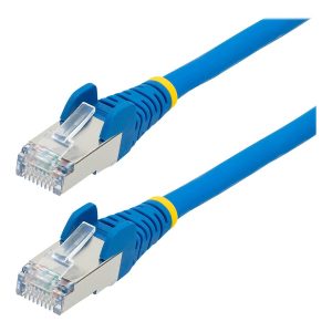 Startech 10m CAT6a Ethernet Cable - Blue - Low Smoke Zero Halogen (LSZH) - 10GbE 500MHz 100W PoE++ Snagless RJ-45…