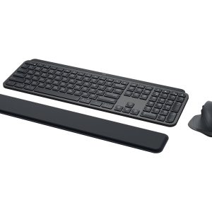 Logitech MX Keys Combo for Business - Conjunto de teclado e rato - retroiluminação - sem fios - Bluetooth LE - QWERTY -…