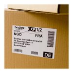 Brother DK-11247 - Preto em branco - 103 x 164 mm 180 etiqueta(s) (1 rolo(s) x 180 etiquetas
