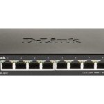 D-Link DGS 1100-08V2 - Interruptor - inteligente - 8 x 10/100/1000 - desktop - AC 100/240 V