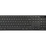 Targus EcoSmart - Teclado - full size - antimicrobiana - USB - QWERTY - Reino Unido - preto