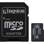 Kingston Industrial - Cartão de memória flash (adaptador microSDHC a SD Incluído) - 8 GB - A1