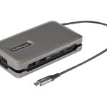 Startech USB C Multiport Adapter, USB C to 4K 60Hz HDMI 2.0, 2-Port 10Gbps USB Hub, 100W Power Delivery Pass-through,…