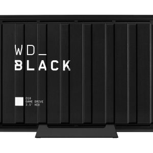 WD_BLACK D10 Game Drive WDBA3P0080HBK - Disco rígido - 8 TB - externa (portátil) - USB 3.2 Gen 1 - 7200 rpm - preto