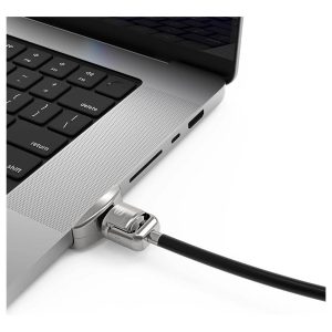 Compulocks Ledge Lock Adapter for MacBook Pro 16" M1, M2 & M3 with Keyed Cable Lock - Adaptador de trava de ranhura de…