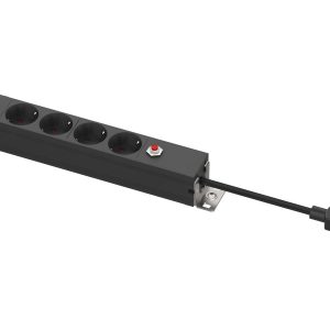 Vogel's RISE A152 - Faixa de distribuição de energia - com suporte - 240 V - conectores de saída: 1 (IEC 60320 C14) - 5…