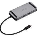 Targus - Estação de engate - USB-C / USB4 / Thunderbolt 3 / Thunderbolt 4 - 2 x HDMI, USB-C - 1GbE