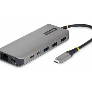 Startech - Estação de engate - USB-C 3.2 Gen 1 - HDMI - 1GbE