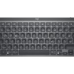 Logitech MX Keys Mini - Teclado - retroiluminação - sem fios - Bluetooth - QWERTZ - Alemão - grafite