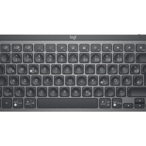 Logitech MX Keys Mini - Teclado - retroiluminação - sem fios - Bluetooth - QWERTZ - Alemão - grafite