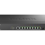 D-Link DMS-1250-10SP - Interruptor - L2+ - inteligente - 8 x 10/100/1000/2.5G (PoE+) + 2 x 10 Gigabit SFP+ - desktop -…
