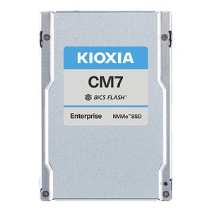KIOXIA CM7-R Series - SSD - Empresarial, Leitura Intensiva - 3840 GB - interna - 2.5" - PCI Express 5.0 (NVMe)