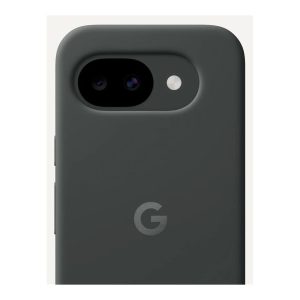 Google - Tampa posterior para telemóvel - silicone, revestimento em policarbonato - obsidiana