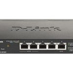 D-Link DGS 1100-05PDV2 - Interruptor - inteligente - 5 x 10/100/1000 (2 PoE) - desktop - PoE (18 W)