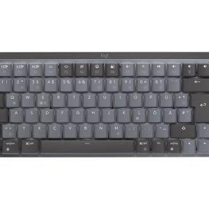Logitech Master Series MX Mechanical Mini - Teclado - retroiluminação - sem fios - Bluetooth LE - QWERTY - Padrão…