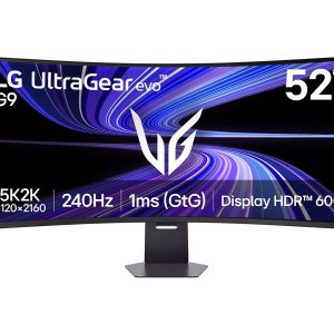 LG UltraGear evo 52G930B-B - G9 Series - monitor LED - gaming - curvo - 52" (51.6" visível) - 5120 x 2160 5K2K…
