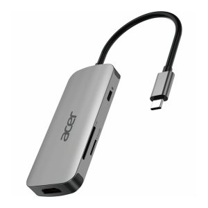 Acer 7-In-1 Type-C Dongle - Estação de engate - USB-C - HDMI