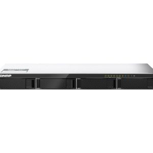 QNAP TS-435XeU - Servidor NAS - 4 baias - montável em bastidor - SATA 6Gb/s - RAID (expansão de disco rígido) 0, 1, 5,…