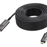 50 m USB C to HDMI cable - 4K at 60 Hz - Gold plated connectors - DP 1.2 - HDMI 2.0 - Supports CEC, EDID, HDR, HDCP 2.2…