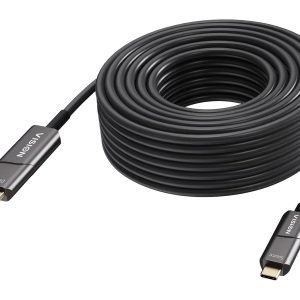 50 m USB C to HDMI cable - 4K at 60 Hz - Gold plated connectors - DP 1.2 - HDMI 2.0 - Supports CEC, EDID, HDR, HDCP 2.2…