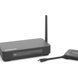Marmitek Stream 4K Pro - Sistema de apresentação sem fio (transmissor de apresentação, recetor) - preto