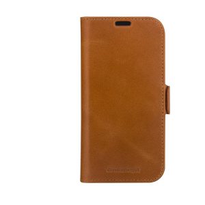 dbramante1928 Copenhagen - Capa flip cover para telemóvel - pele aspecto granulado - canela