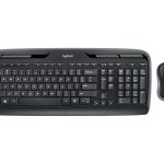 Logitech Wireless Combo MK330 - Conjunto de teclado e rato - sem fios - 2.4 GHz - Alemão