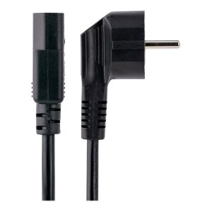 StarTech.com 3m (10ft) Computer Power Cord, 18AWG, EU Schuko to C13 Power Cord, 10A 250V, Black Replacement AC Cord,…