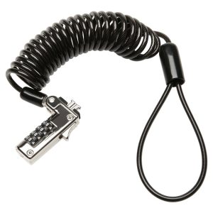 Kensington Slim Portable - Trancamento do cabo de segurança - combinação, para slot normal - 1.8 m