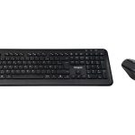 Targus - Conjunto de teclado e rato - combo - full size - sem fios - 2.4 GHz - AZERTY - Francês - preto