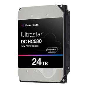 WD Ultrastar DC HC580 WUH722424AL5204 - Disco rígido - Centro de Dados - 24 TB - interna - 3.5" - SAS 12Gb/s - 7200 rpm…