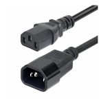StarTech.com 4.5m Power Extension Cord, C14 to C13, 15A 250V, KEMA-KEUR - Cabo de extensão de alimentação - IEC 60320…