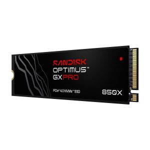 SanDisk Optimus GX PRO 850X - SSD - encriptado - 4 TB - interna - M.2 2280 D5-M - PCIe 4.0 x4 (NVMe) - TCG Opal…