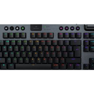 Logitech G G915 X - Teclado - LIGHTSPEED - TKL - luz traseira - sem fios - Bluetooth 5.0, 2.4 GHz, USB - QWERTY -…