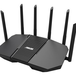 ASUS RT-BE90U - Roteador sem fio switch de 4 portas - 2.5GbE, Wi-Fi 7, 10GbE, 5GbE - Portas WAN: 2 Multi-Banda