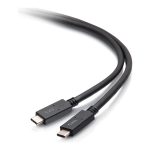 C2G 6ft (1.8m) USB-C Male to USB-C Male Cable (20V 5A) - USB 3.2 Gen 1 (5Gbps) - Cabo USB - USB-C (M) para USB-C (M) -…