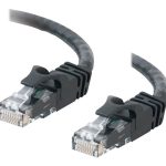 C2G Cat6 Booted Unshielded (UTP) Network Patch Cable - Cabo patch - RJ-45 (M) para RJ-45 (M) - 50 cm - PTNB - CAT 6 -…